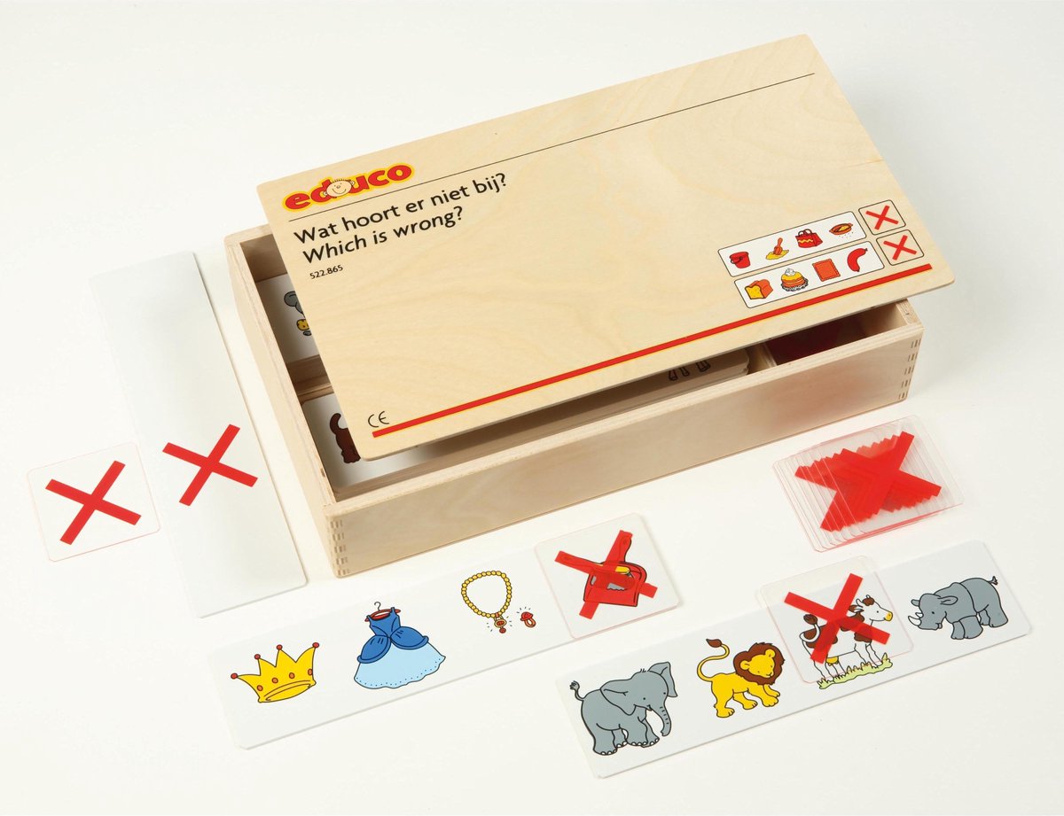 Wat hoort er niet bij? | Educo